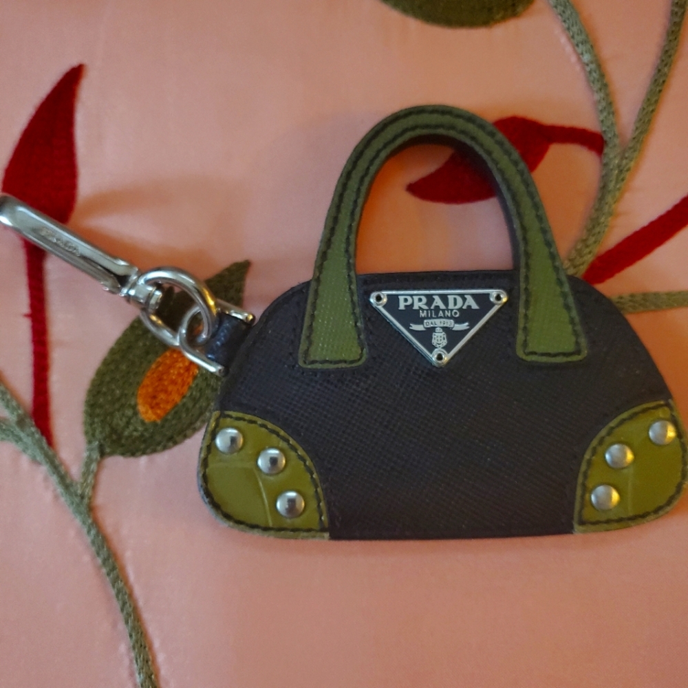 Authentic prada bag charm..this is just a bag charm